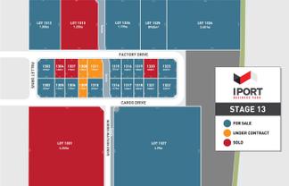 Industrial Land – Stage 13 at IPORT Now Released