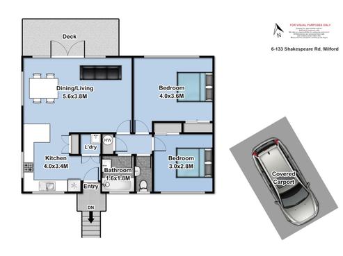 6/133 Shakespeare Road, Milford