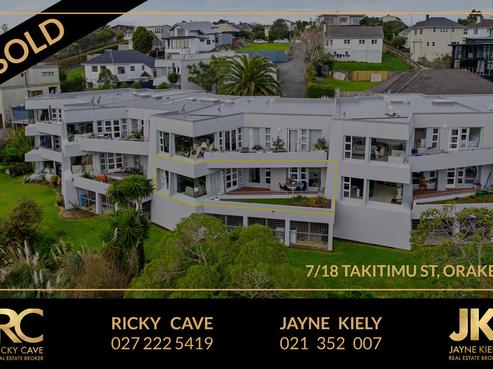 7/18 Takitimu Street, Orakei