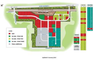 Stage 1 - Land Parcels Available