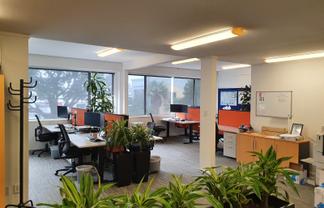 Office opposite Macca's