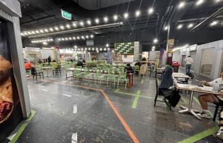 Vibrant Food Court Sites in CBD