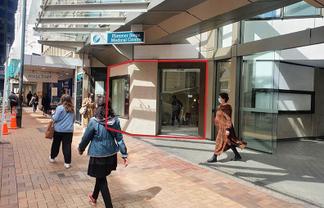 Prime retail on the 'Golden Mile' Lambton Quay