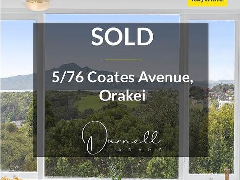 5/76 Coates Avenue, Orakei