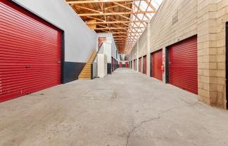 Secure storage units for lease