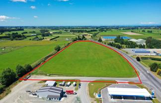 Prime industrial land, existing highway access 