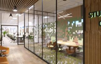 Modern City Fringe Office