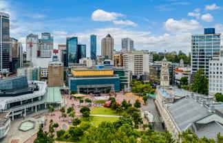 Turnkey Beauty in Aotea Square