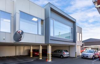 Character Office Building in the City  