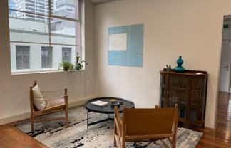 Corner office with character