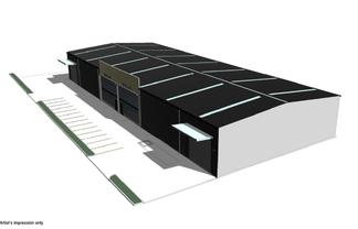 New Construction - 1,055sqm Clear Span Warehouse