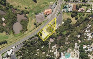 City entrance bare land for sale