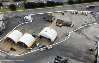 5,865m² Secure and Fenced Yard