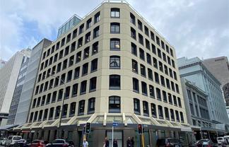 A full office floor with fit-out