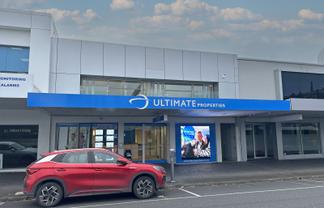 Modern offices with profile