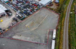 Huge 2,729sqm industrial yard for lease