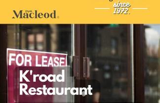 Top Hospitality Spot for Lease in K'Road - (CML 11145)