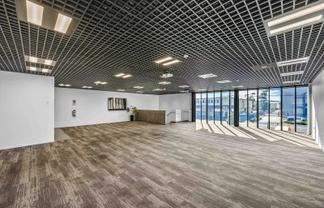 Modern open level one office