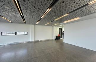 Functional Workspace with Amenities