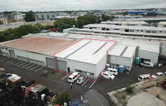 Freshly renovated - 327sqm industrial unit