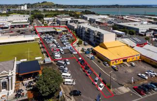 Substantial site with profile