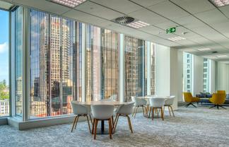 Brand new fitted office floor