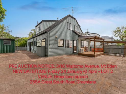 3/16 Waitomo Avenue, Mount Eden