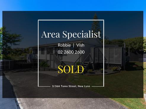 3/36A Tomo Street, New Lynn