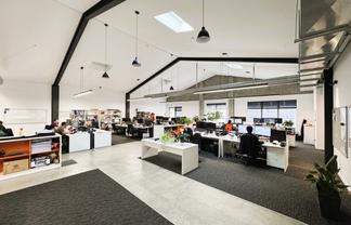 Contemporary office with parking 