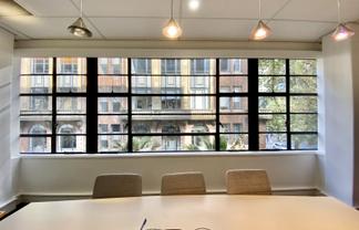 A charming full floor corner office 