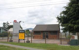 Main road office with display yard for sale