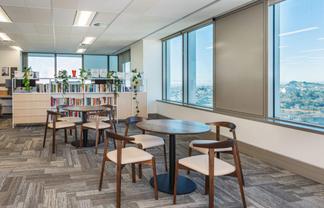 Premium workspace with panoramic harbour views