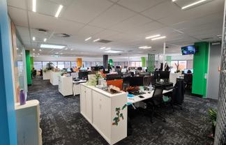New listing - whole floor - ready to go!