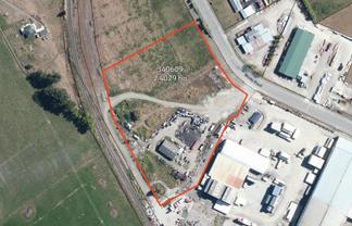 Bare industrial land for sale