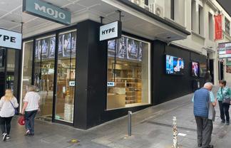 Corner-site retail for lease on Queen St