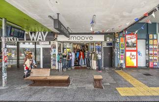 Large retail space on K Road
