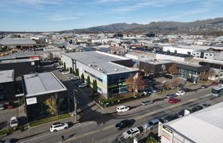 City fringe modern office