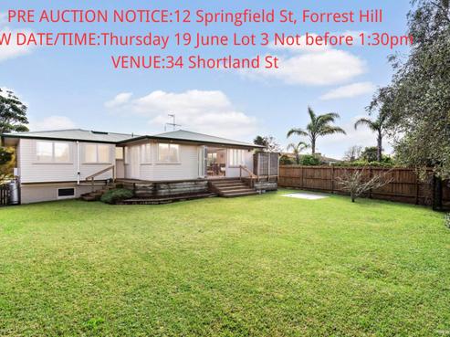 12 Springfield Street, Forrest Hill