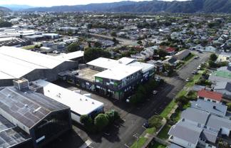 Air conditioned Petone office option with at door