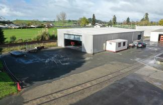 Available now - Industrial building and yard space
