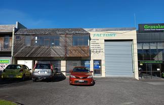 Road Facing with Dual Roller Doors