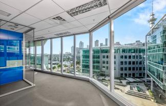 Commanding offering with harbour views