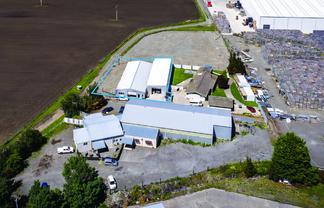 Industrial Shed with Office and Yard