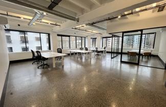 Contemporary Corner Office + Boardroom