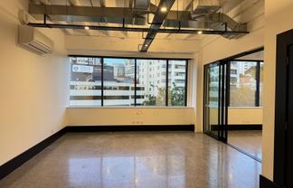 Efficient Workspace with City Outlook