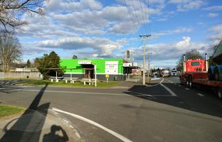 High profile corner site