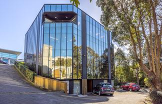 Modern Grafton office with parking