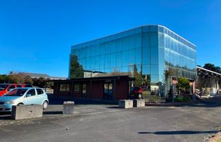 Corporate office space with car parks