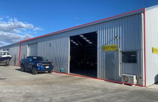 Modern warehouse in secure business park