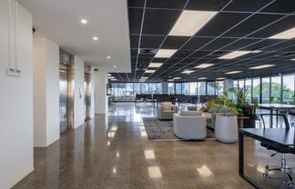 Sky-High Office with Private Deck